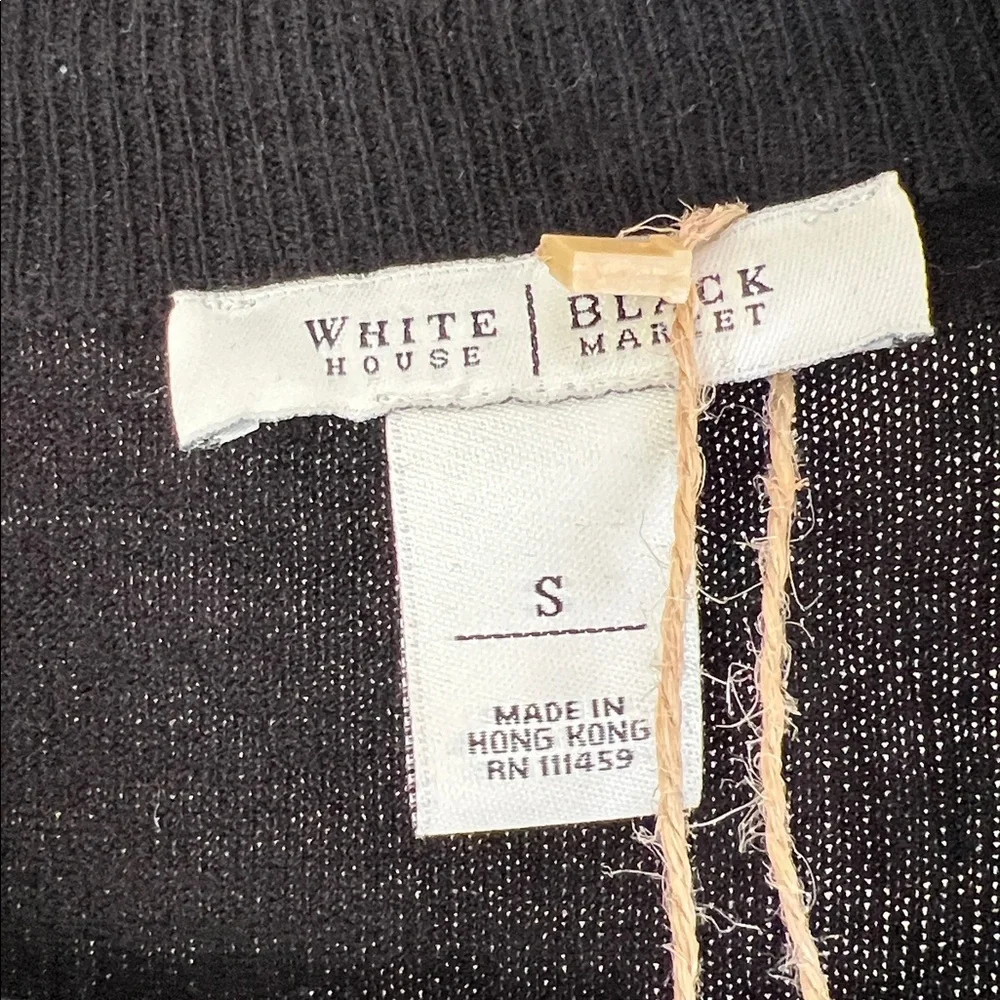 White House black market Button-Front long Duster Cardigan Sweater cashmere - Picture 2 of 6
